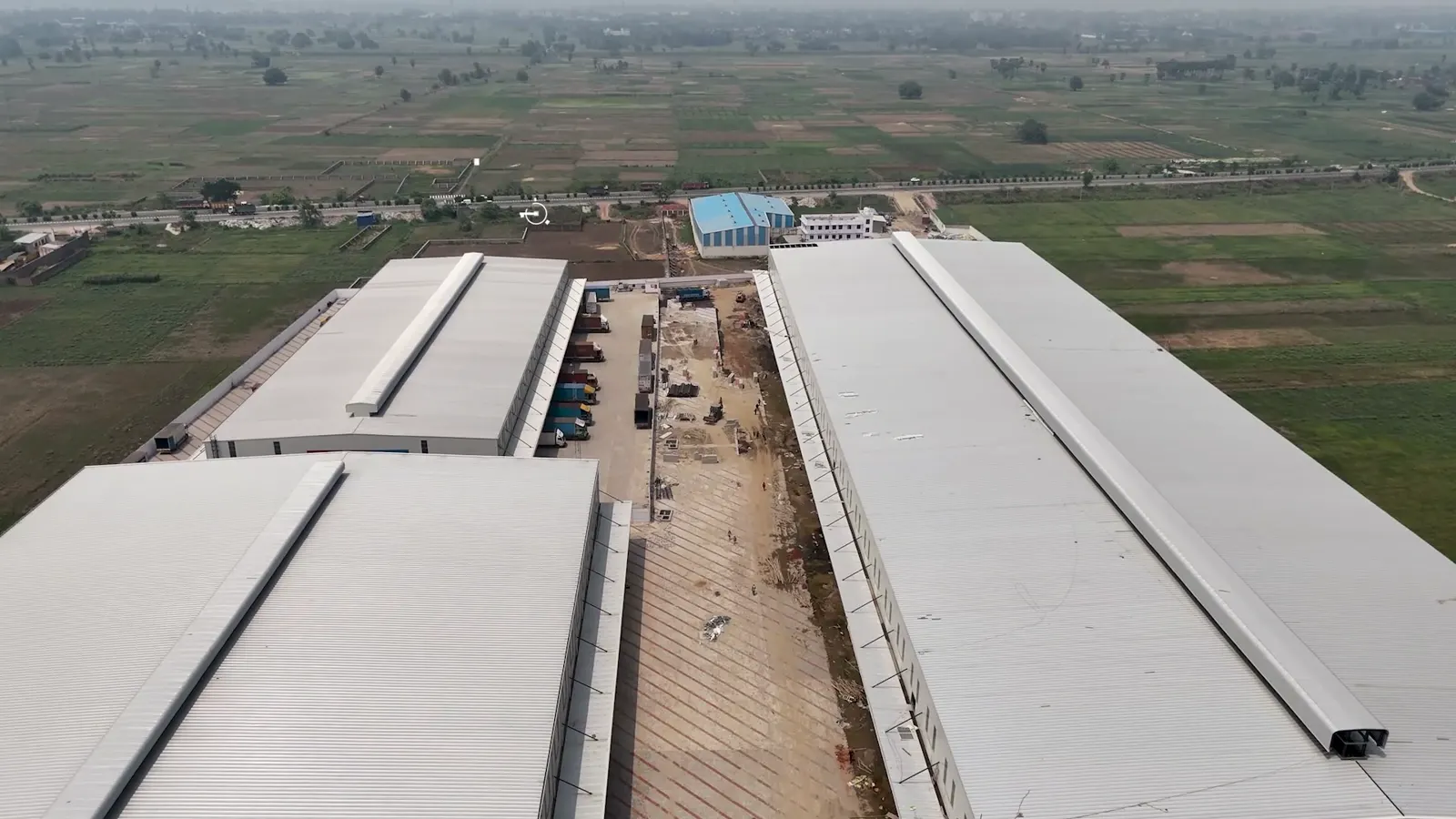 New warehouse under construction in Patna, Bihar